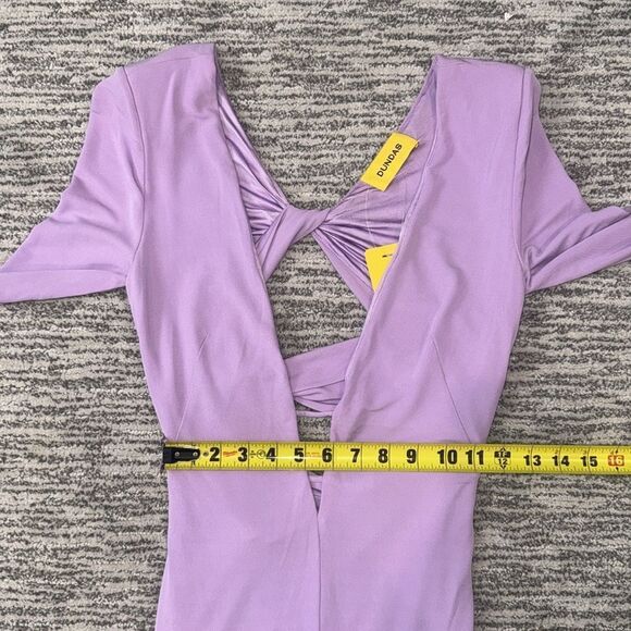 NWT DUNDAS Revolve Orion Lilac Evening Dress US Size Medium/ IT 42 - Picture 11 of 16